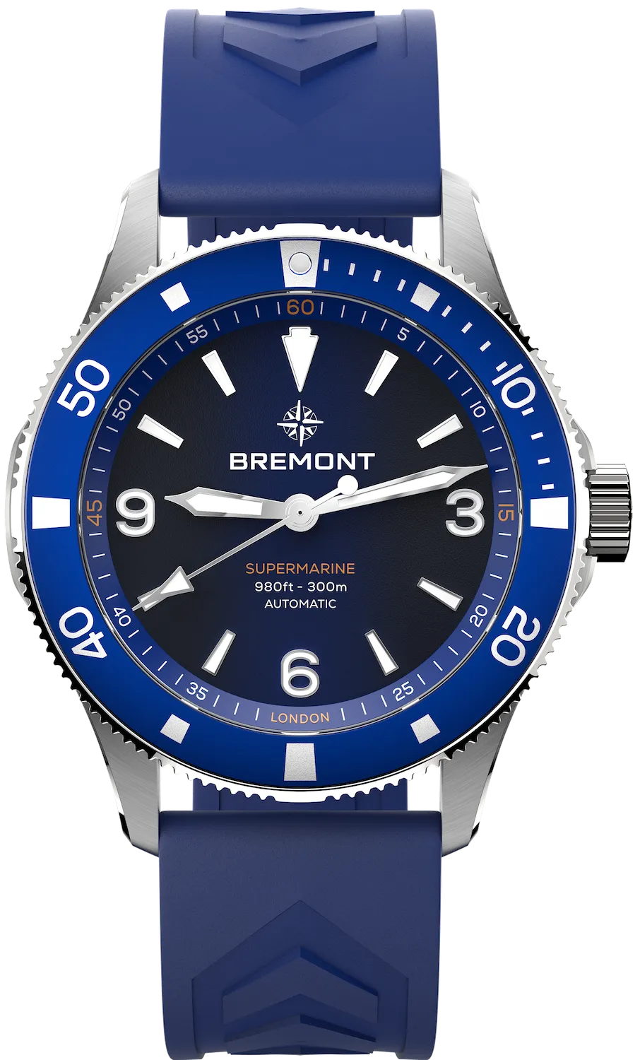 Bremont Supermarine 300M Blue Rubber