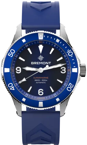 Bremont Supermarine 300M Blue Rubber