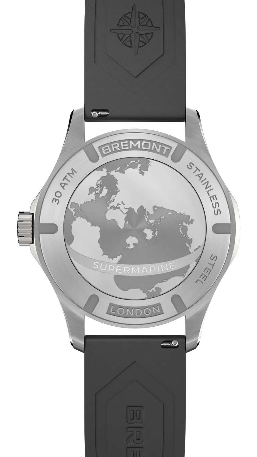 Bremont Supermarine 300M Date Black Rubber