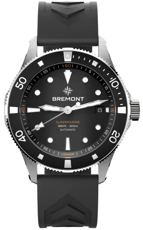 Bremont Supermarine 300M Date Black Rubber