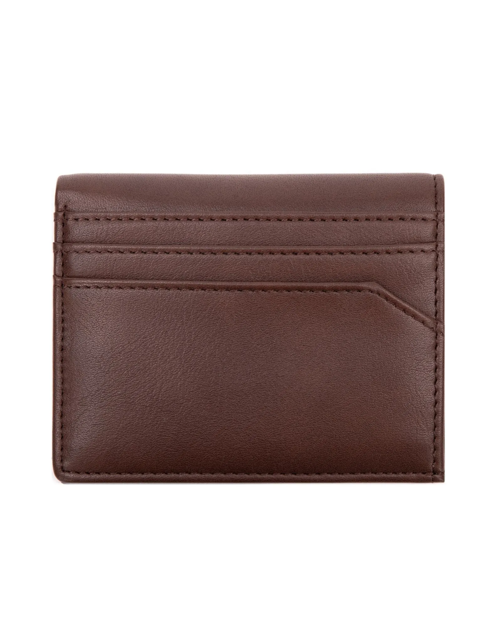 Broome Vegan Minimalist Unisex Wallet | Brown