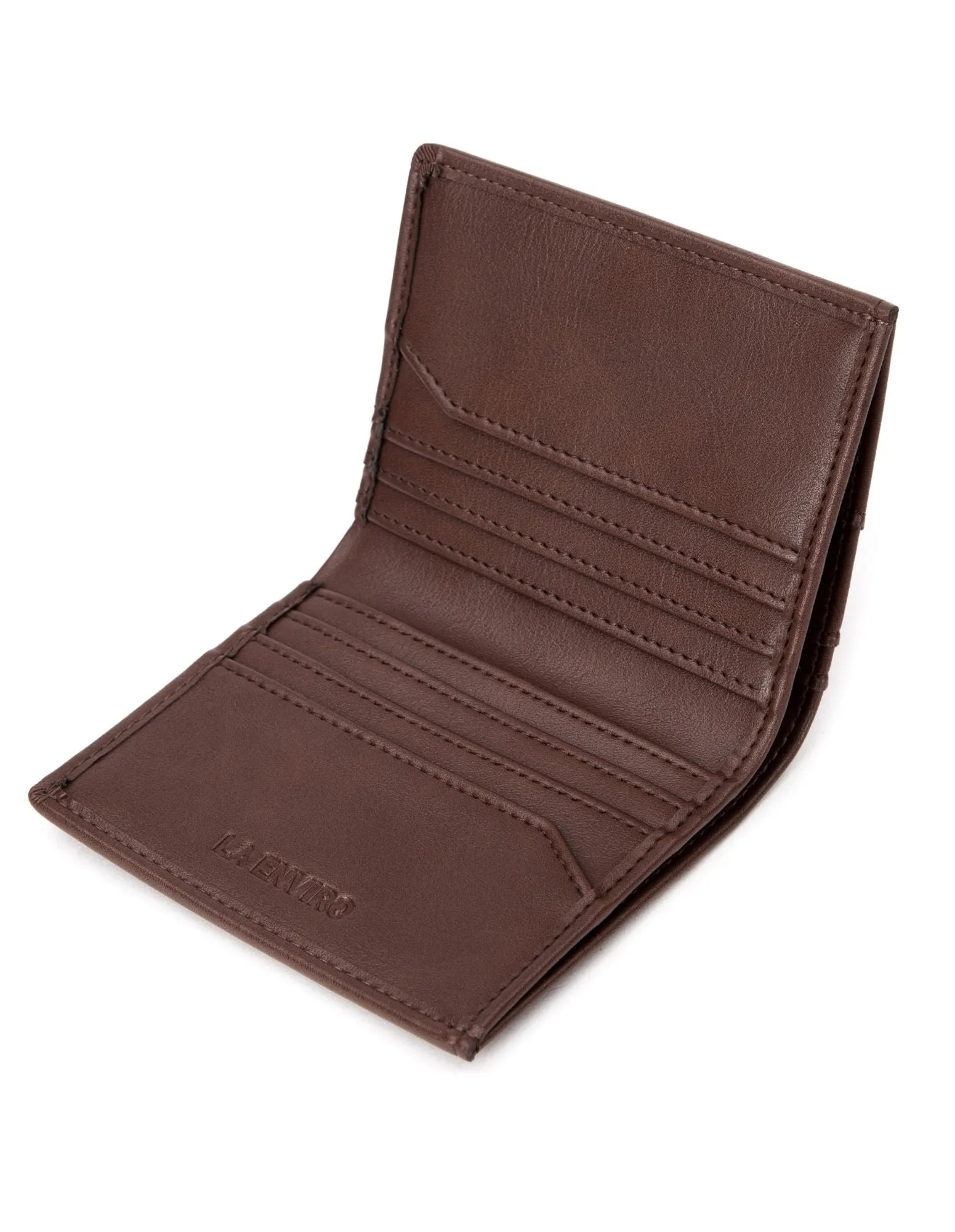 Broome Vegan Minimalist Unisex Wallet | Brown