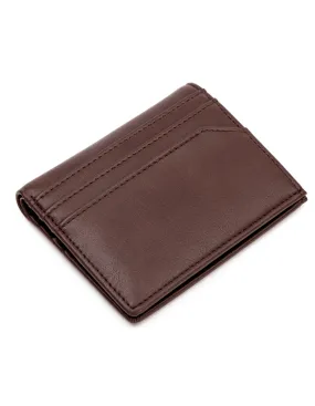 Broome Vegan Minimalist Unisex Wallet | Brown