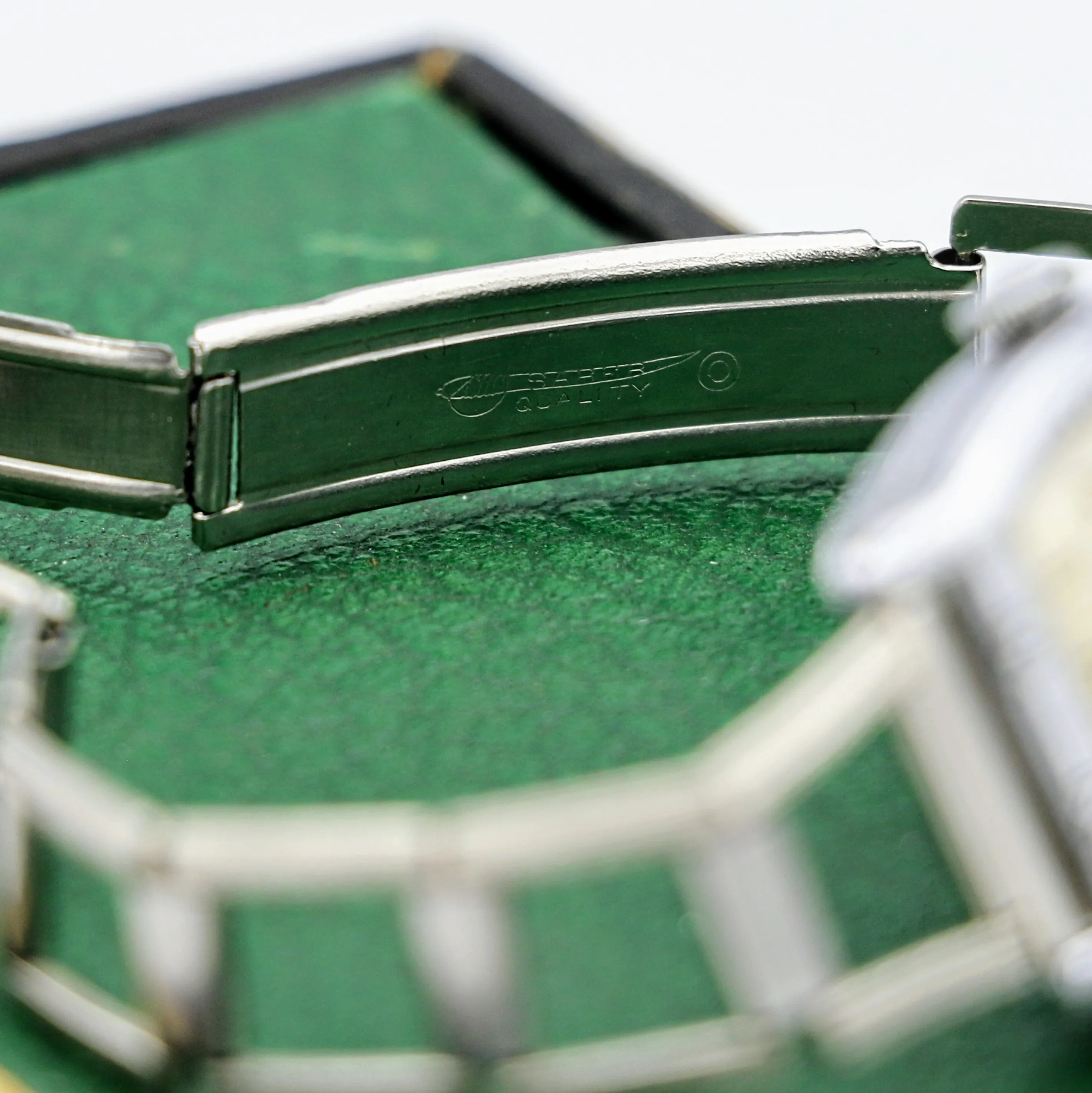 BULOVA 1930 Lone Eagle Watch “In Honor of Col. Charles A. Lindbergh” Wristwatch Original BOX!