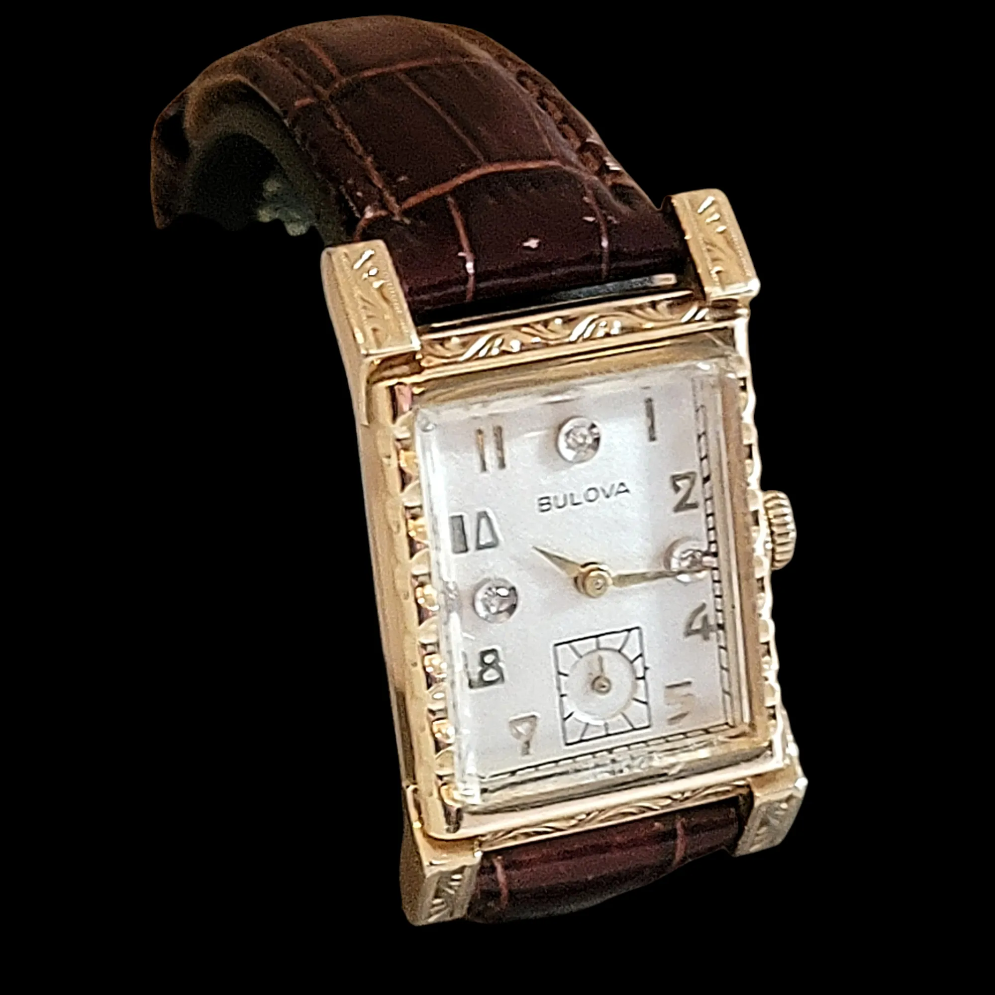BULOVA 1949 Tuxedo Watch 17 Jewels Cal. 8AE U.S.A.
