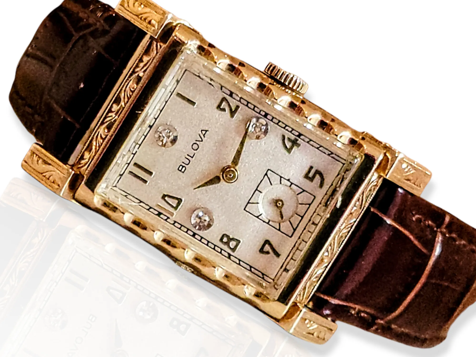 BULOVA 1949 Tuxedo Watch 17 Jewels Cal. 8AE U.S.A.