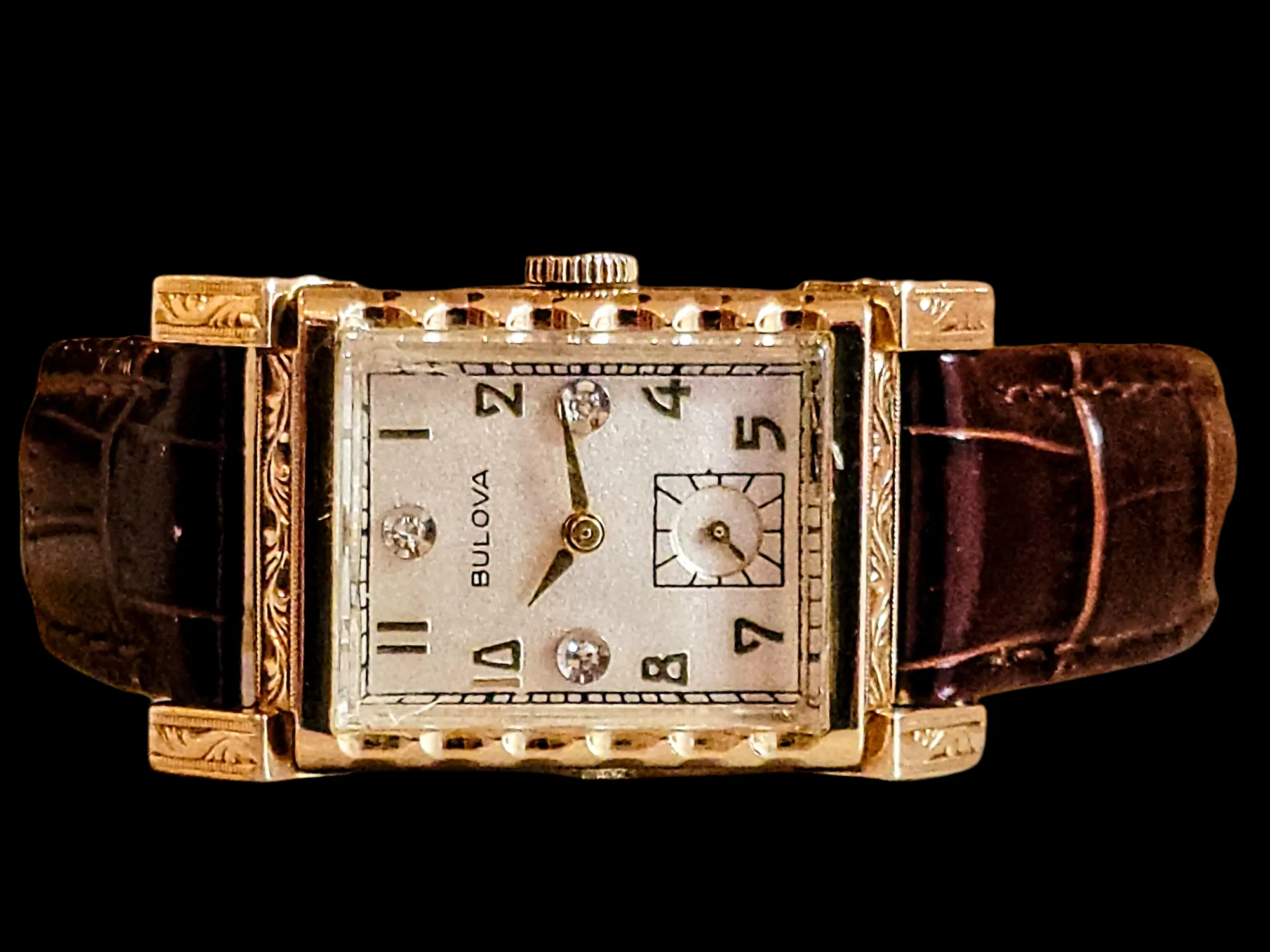 BULOVA 1949 Tuxedo Watch 17 Jewels Cal. 8AE U.S.A.