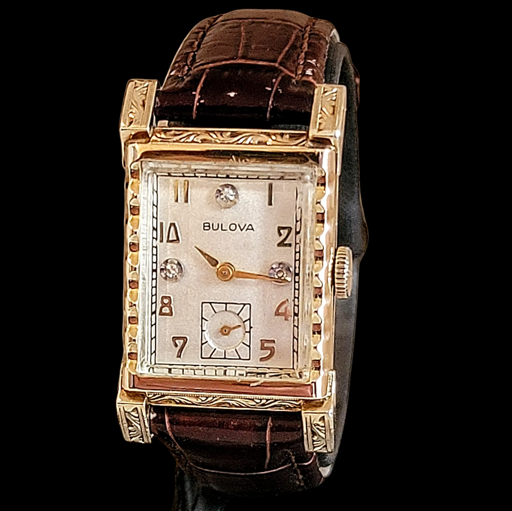 BULOVA 1949 Tuxedo Watch 17 Jewels Cal. 8AE U.S.A.
