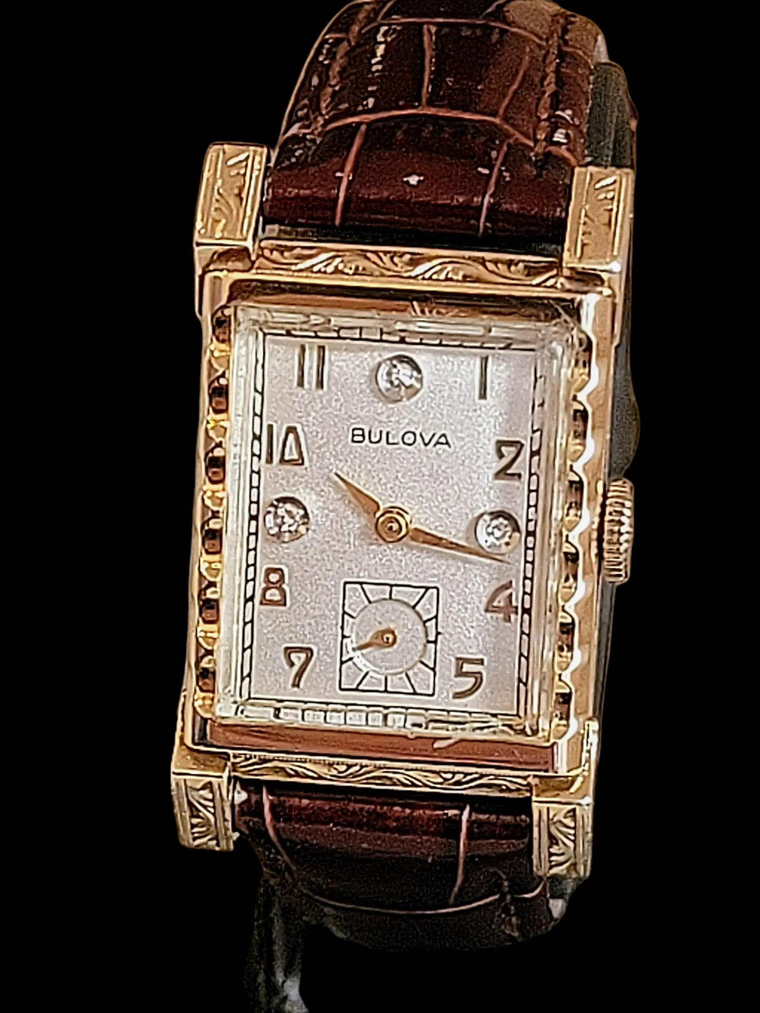BULOVA 1949 Tuxedo Watch 17 Jewels Cal. 8AE U.S.A.