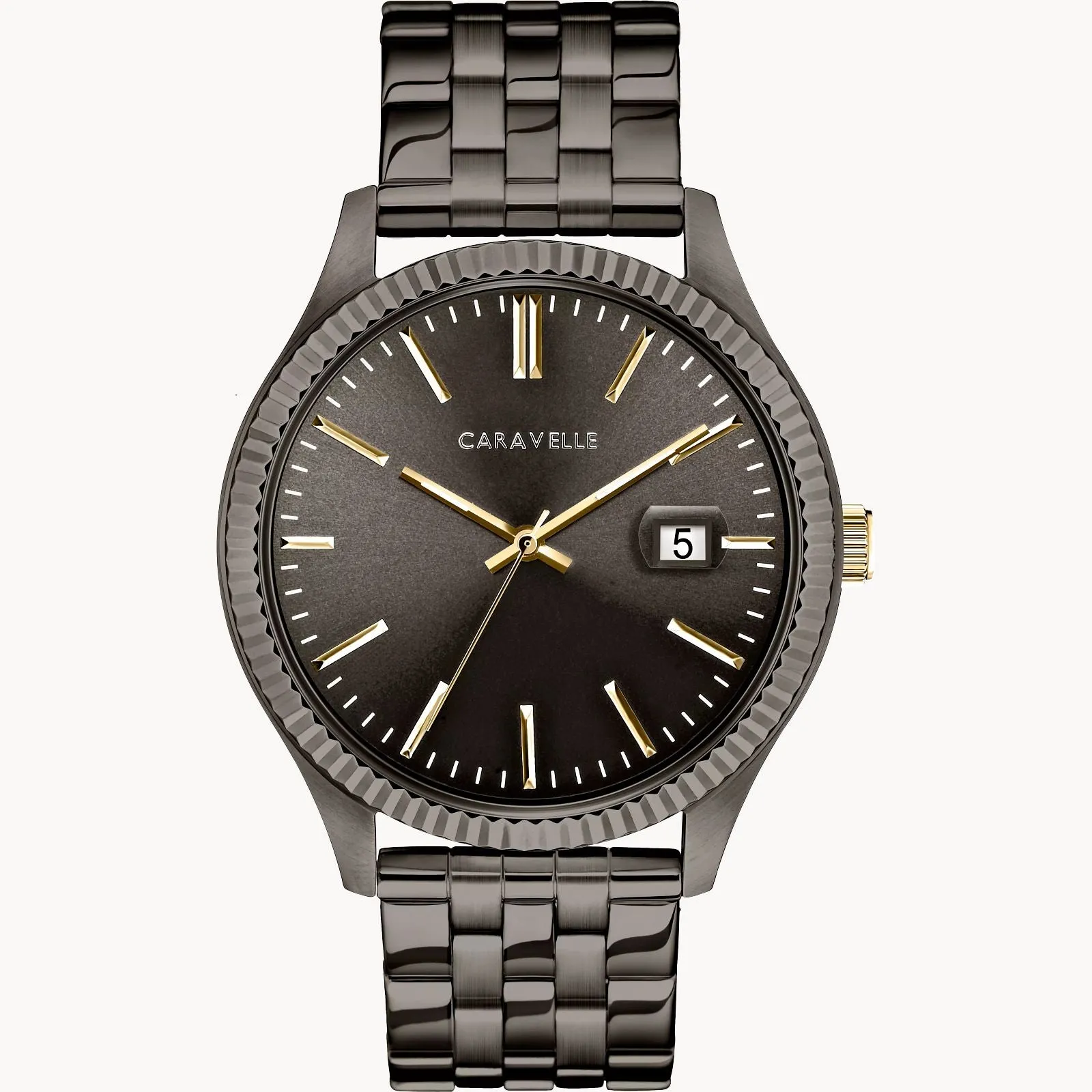 Bulova 45B149 Dress Caravelle Stainless Steel Strap Men Watches