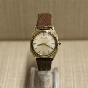 Bulova c. 1950's Selfwinding w/ Florentine Gold Case Men's Watch-$6K APR w/ COA!