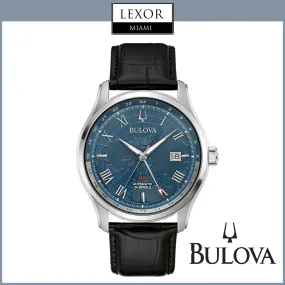 Bulova Watches Wilton GMT 96B385 upc: 042429590601