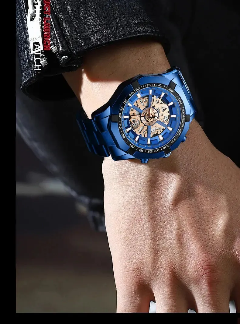 Business Men's Watches Waterproof Calendar Luminous Fashion