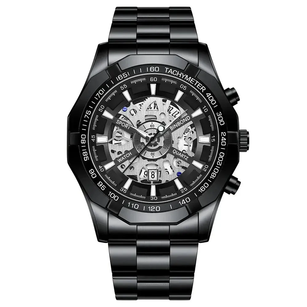 Business Men's Watches Waterproof Calendar Luminous Fashion