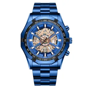 Business Men's Watches Waterproof Calendar Luminous Fashion
