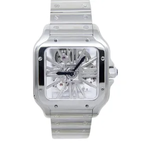 Cartier Santos Skeleton Large WHSA0015