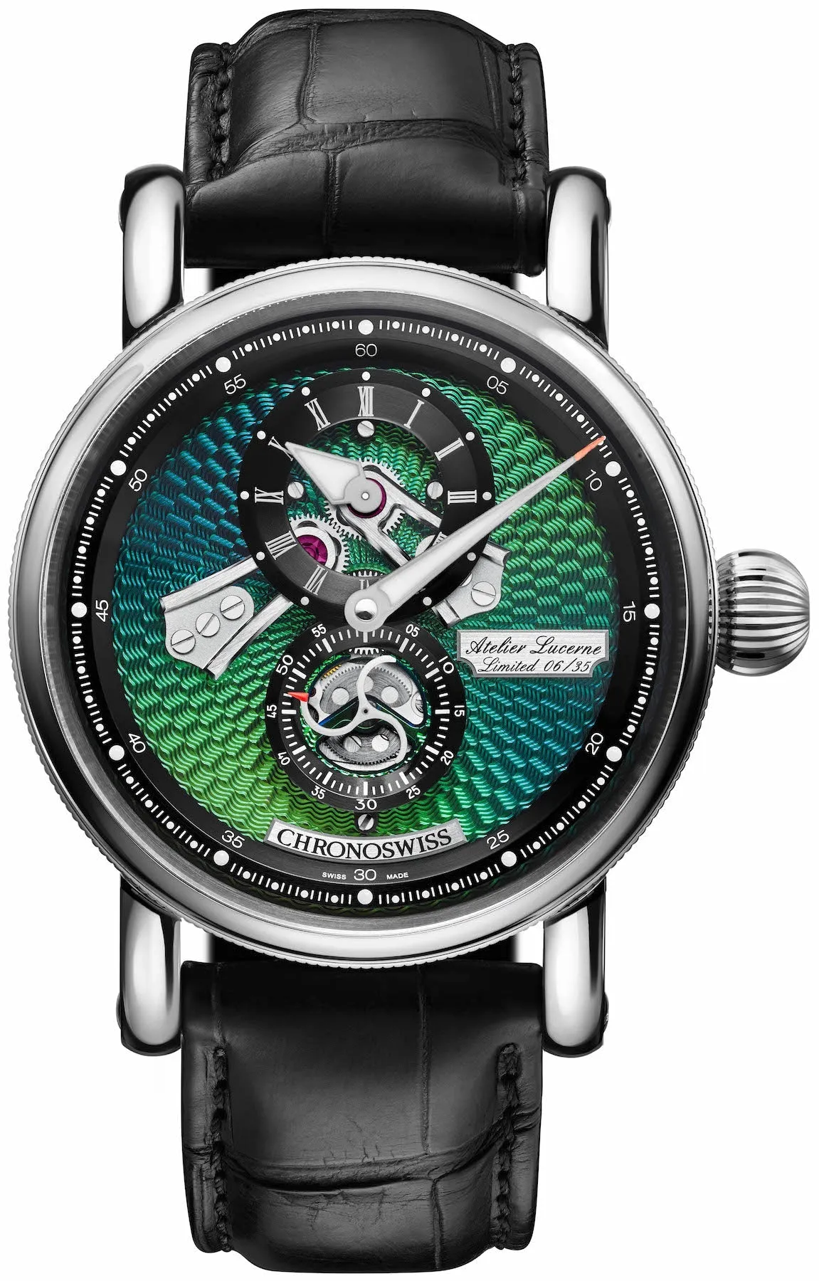 CHRN Watch Flying RegulatORS Open Gear Limited Edition