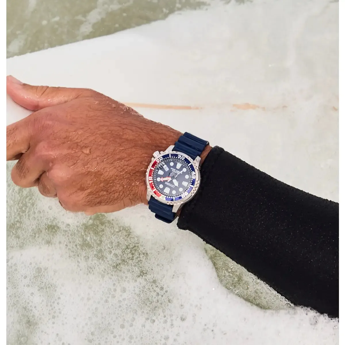 Citizen Eco-Drive Mens Promaster Diver Blue Dial Watch