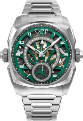 Cyrus Klepcys GMT Palm Green Bracelet Limited Edition