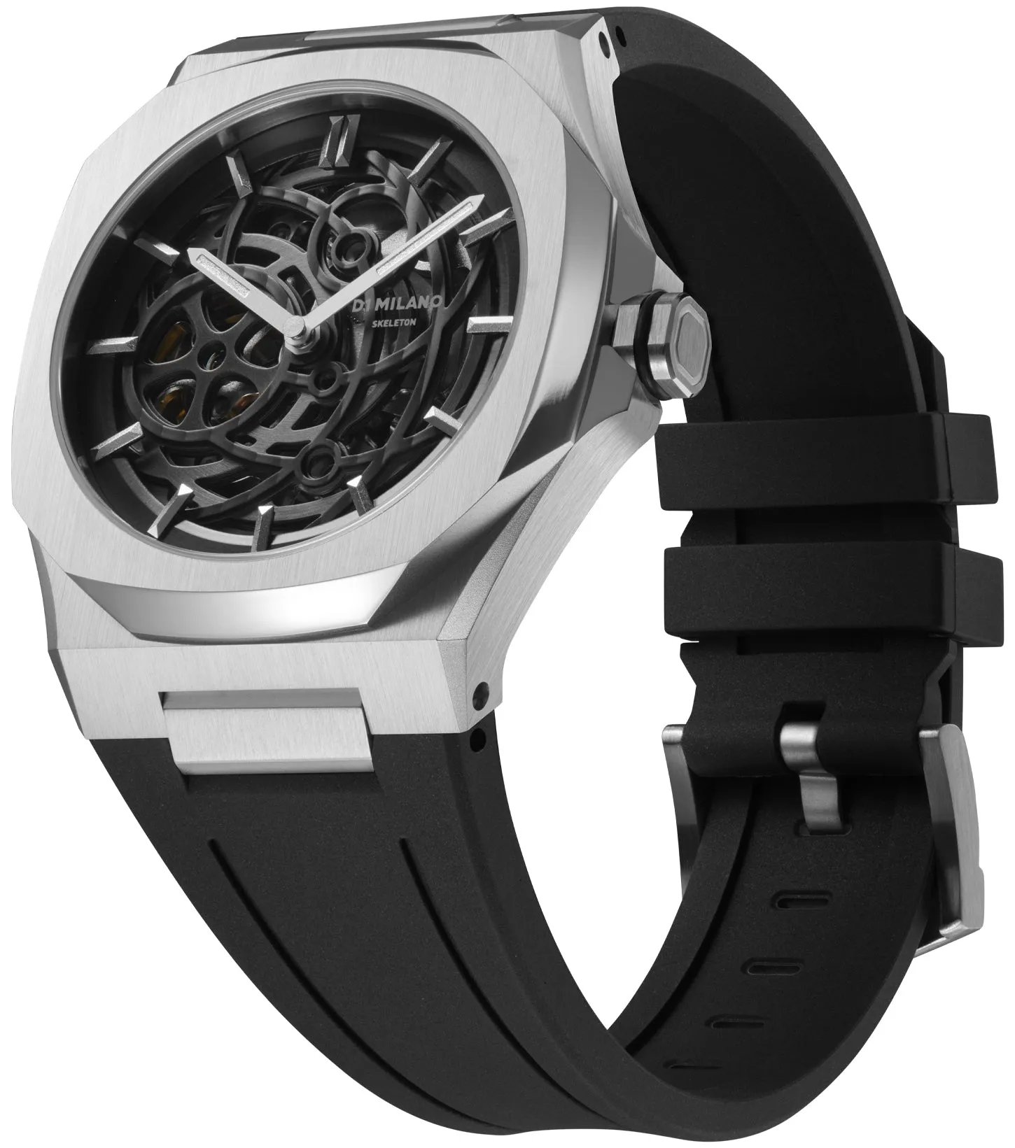 D1 Milano Skeleton Silver
