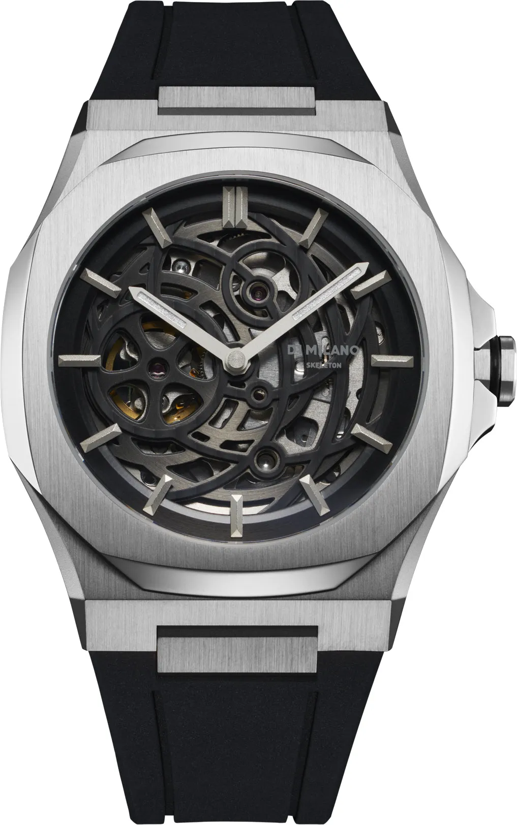 D1 Milano Skeleton Silver