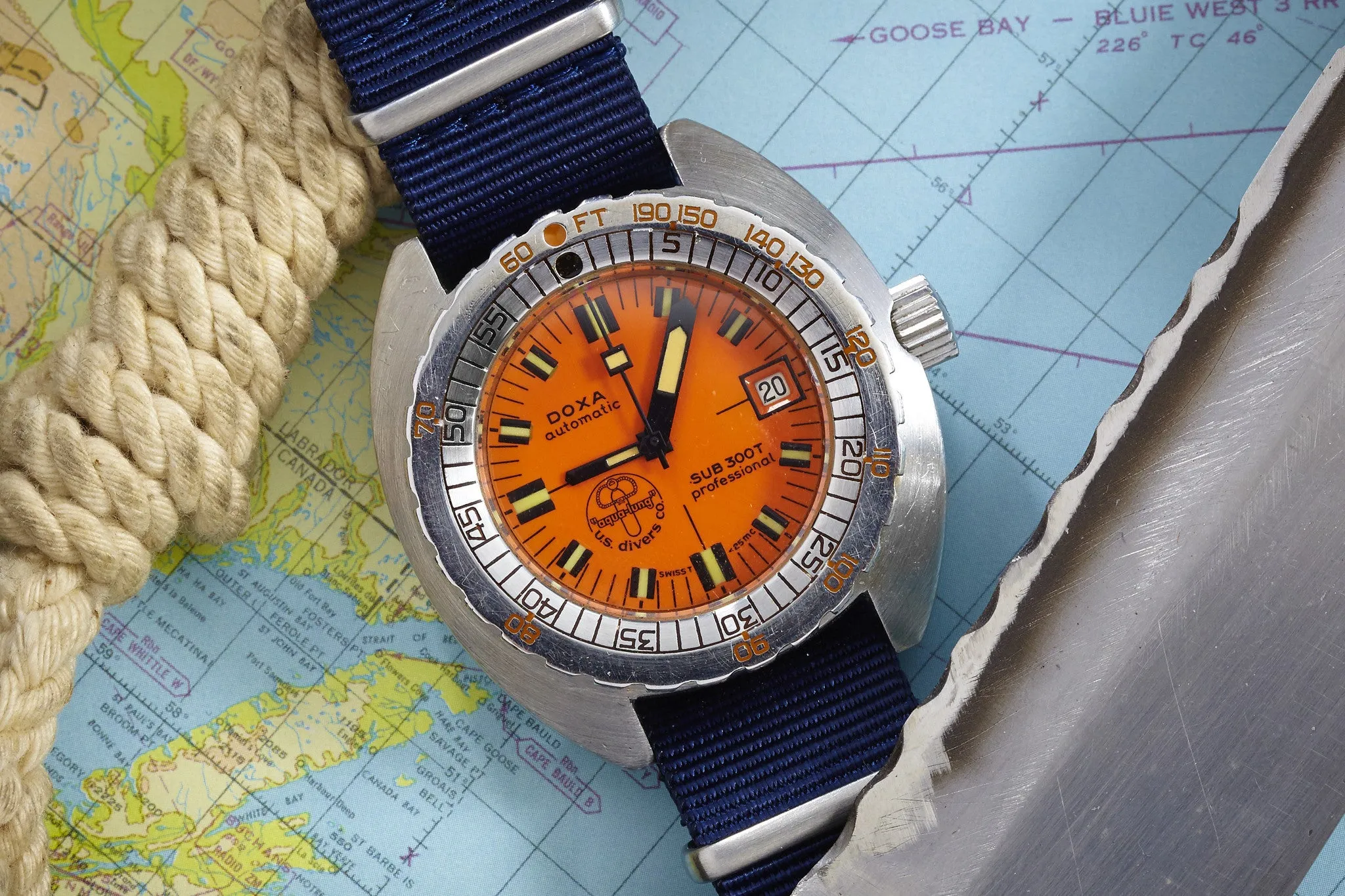 Doxa Sub 300t Professional - US Divers Dial