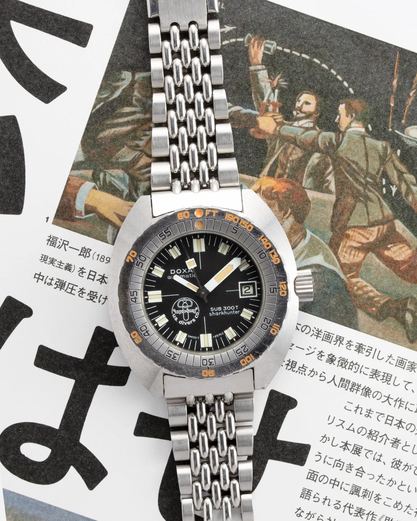 Doxa Sub 300T Sharkhunter Aqua Lung