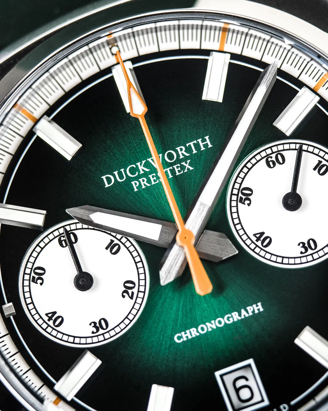 Duckworth Prestex 42 Green Sunburst Mesh Bracelet