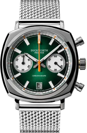 Duckworth Prestex 42 Green Sunburst Mesh Bracelet