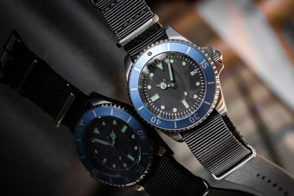 Enoksen Watch Dive Tennis Mikael Pernfors x Enoksen Watch Dive E02/C Special Edition