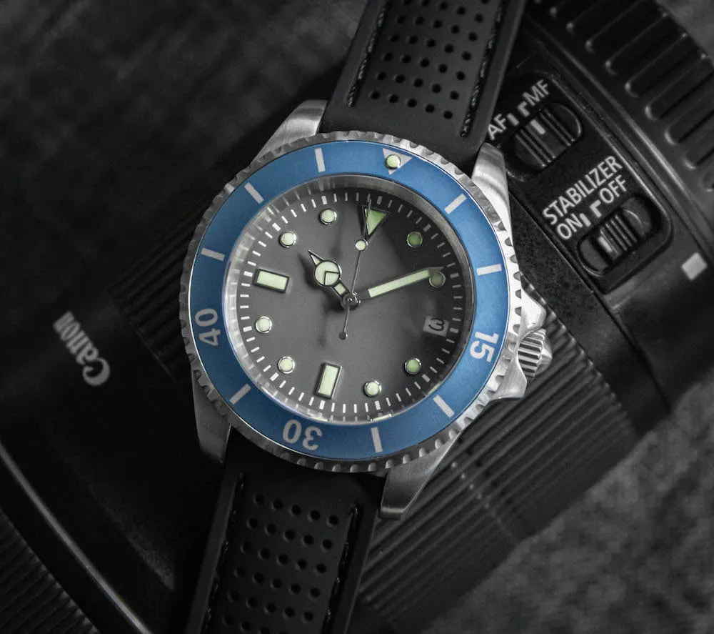 Enoksen Watch Dive Tennis Mikael Pernfors x Enoksen Watch Dive E02/C Special Edition