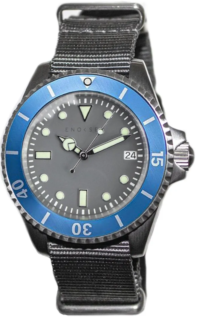 Enoksen Watch Dive Tennis Mikael Pernfors x Enoksen Watch Dive E02/C Special Edition