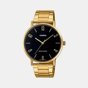 Enticer Men's Analog Stainless Steel Watch A1817 - MTP-VT01G-1B2UDF