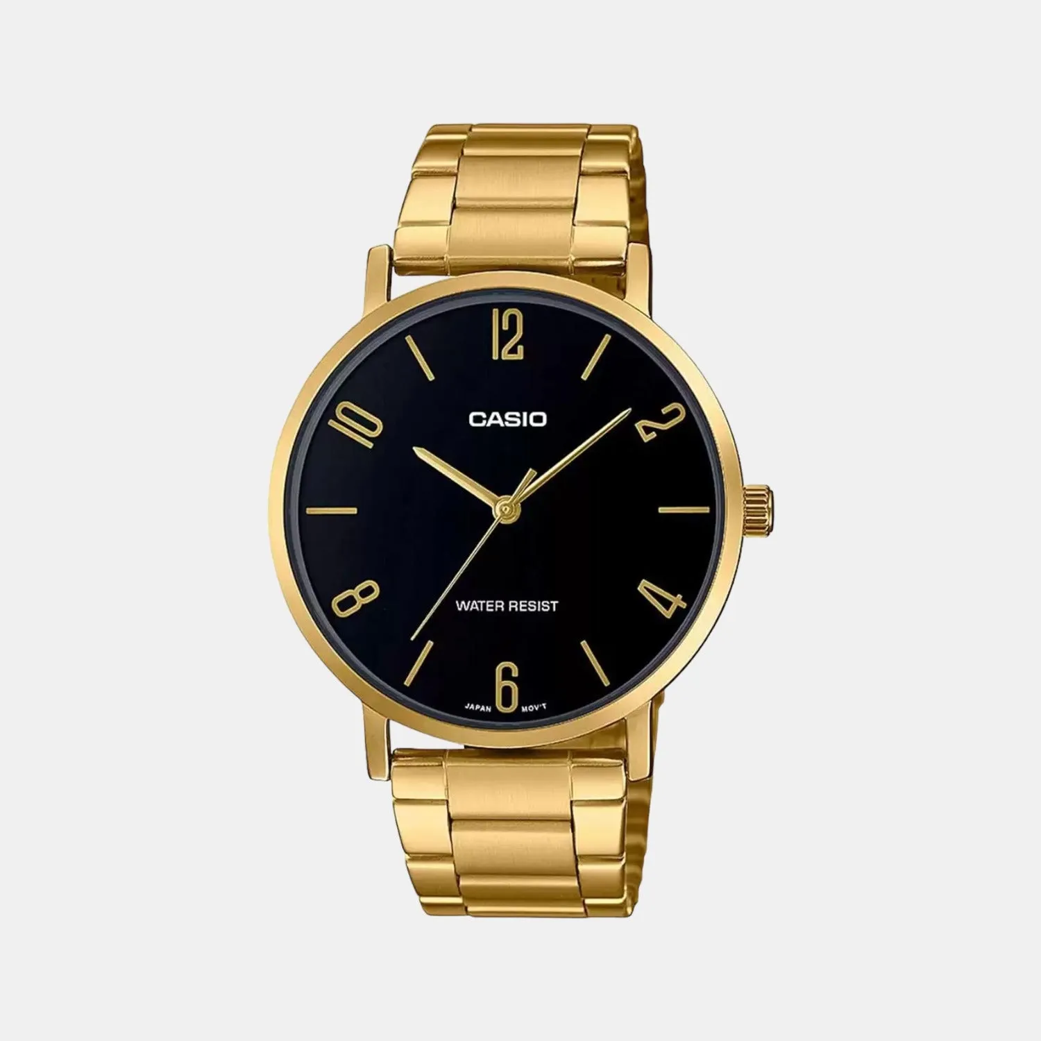 Enticer Men's Analog Stainless Steel Watch A1817 - MTP-VT01G-1B2UDF