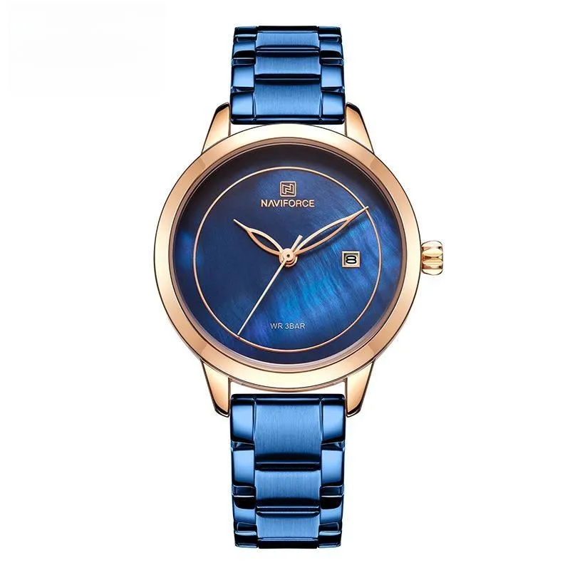 Fashion Watches For Women NAVIFORCE Ladies Luxury Brand Quartz Watches