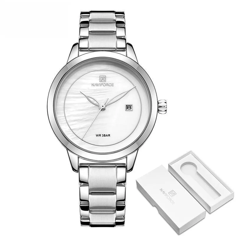 Fashion Watches For Women NAVIFORCE Ladies Luxury Brand Quartz Watches