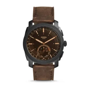 Fossil Q Machine Brown Hybrid Smartwatch