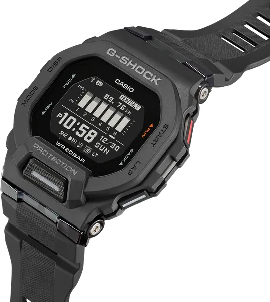 G-Shock GBD200-1 MOVE Stepcounter Bluetooth Square Black