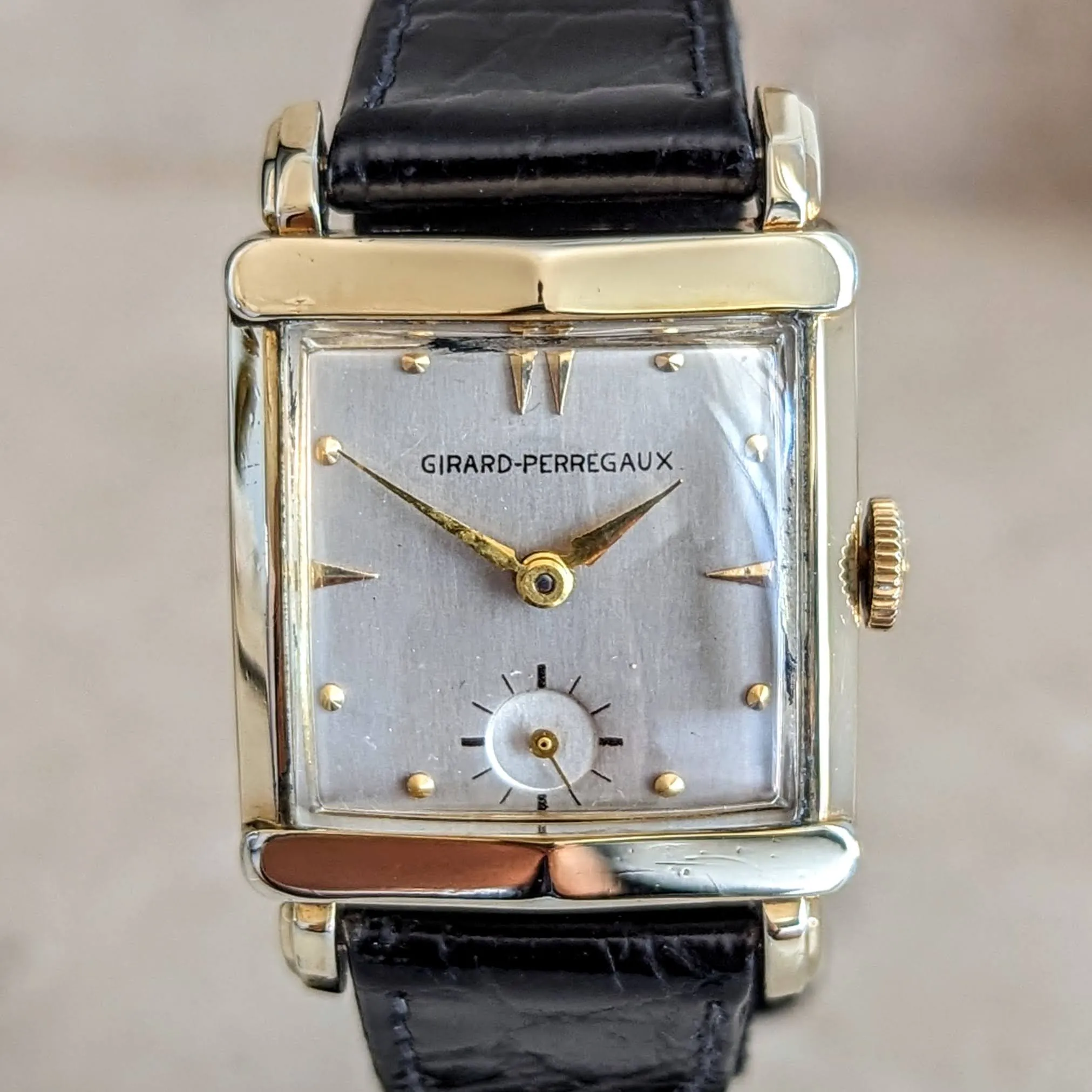 GIRARD-PERREGAUX Wristwatch 17 Jewels Swiss Made Watch Cal. PESEUX 05