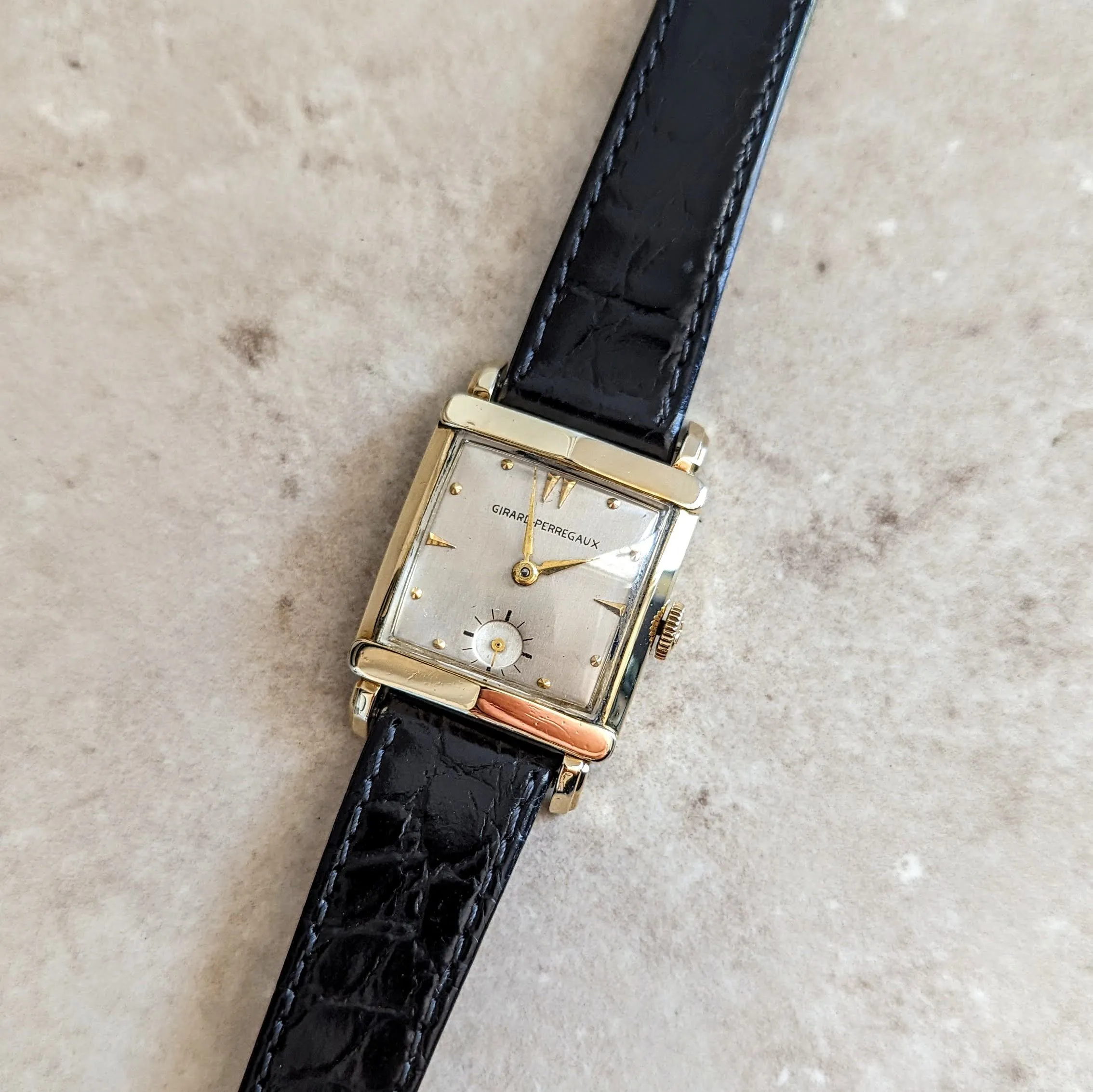 GIRARD-PERREGAUX Wristwatch 17 Jewels Swiss Made Watch Cal. PESEUX 05