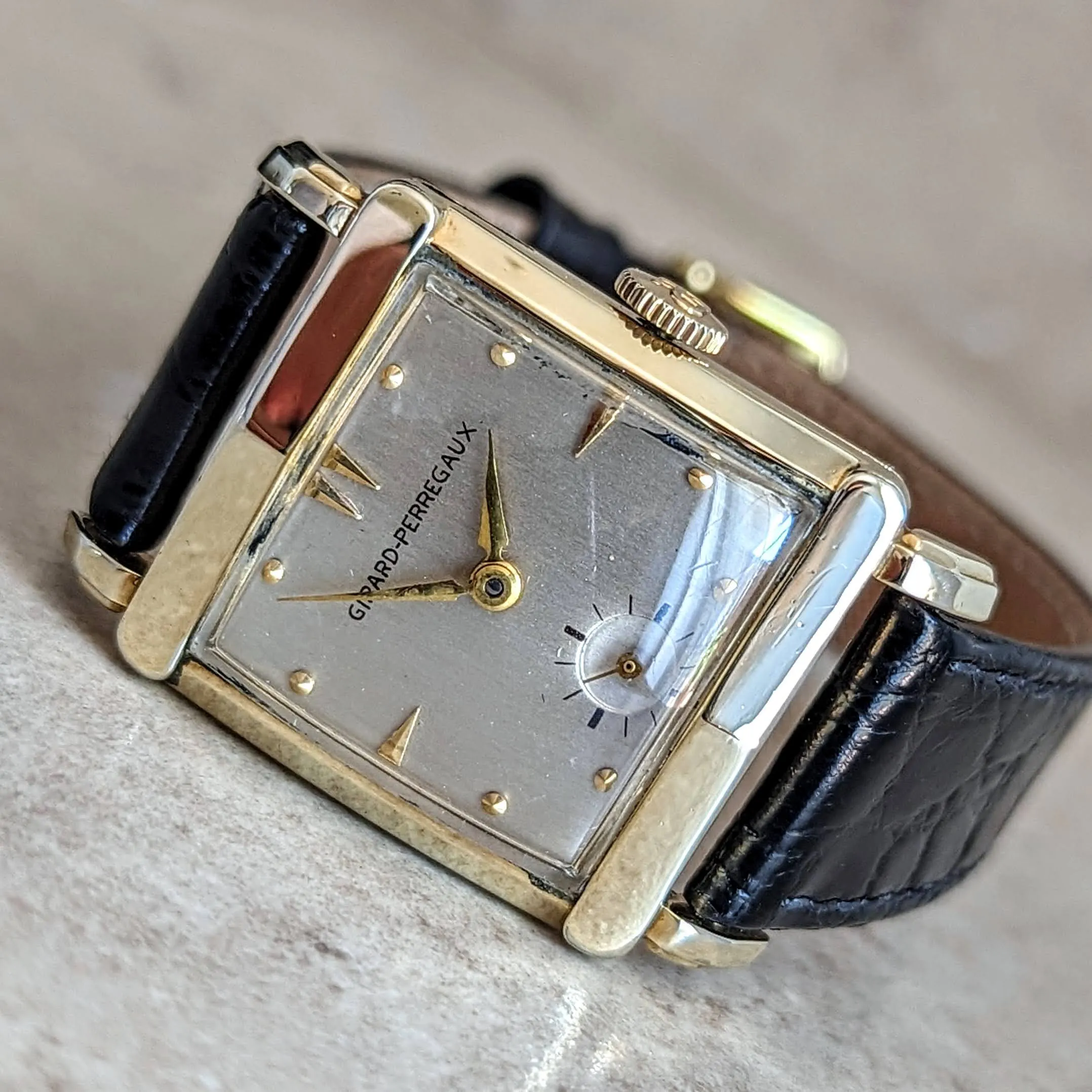 GIRARD-PERREGAUX Wristwatch 17 Jewels Swiss Made Watch Cal. PESEUX 05