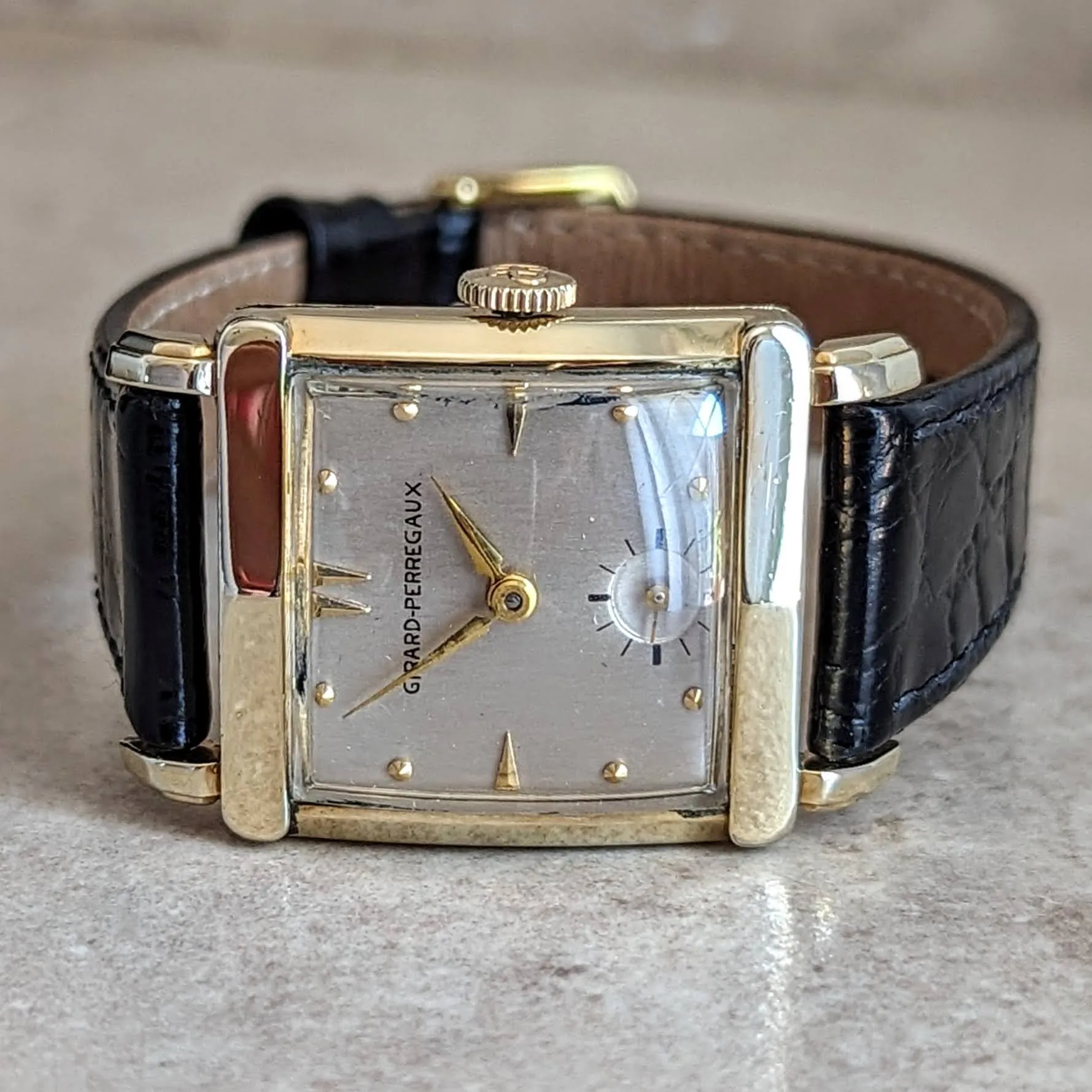 GIRARD-PERREGAUX Wristwatch 17 Jewels Swiss Made Watch Cal. PESEUX 05