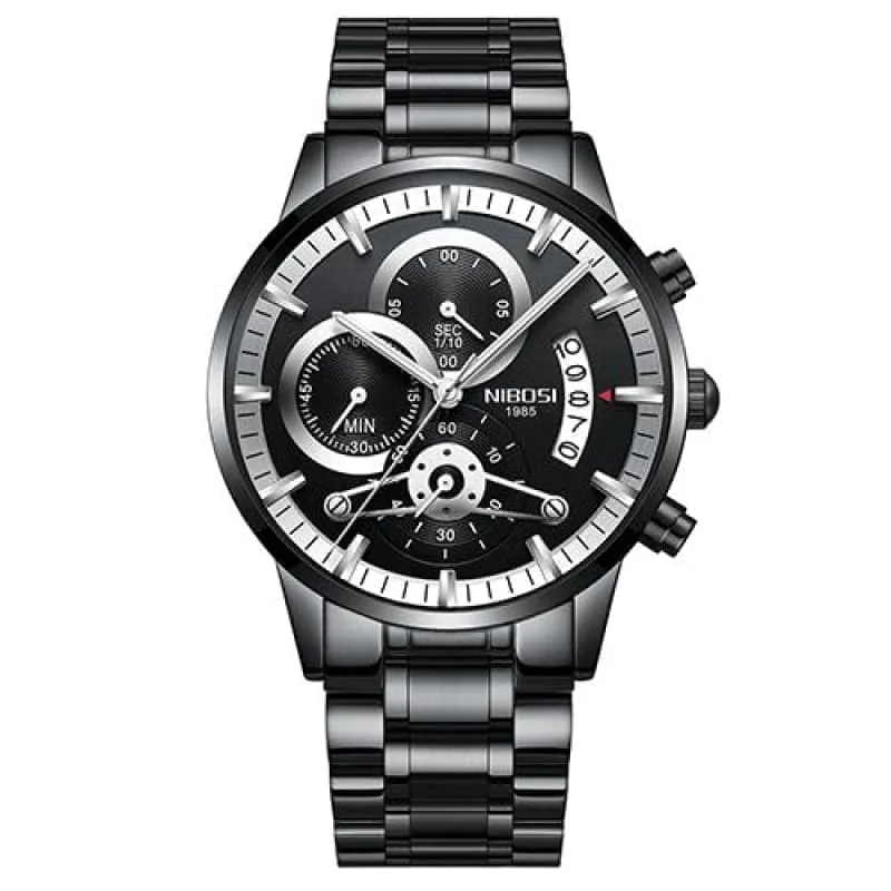 Gold Watches Black Luxury Sports