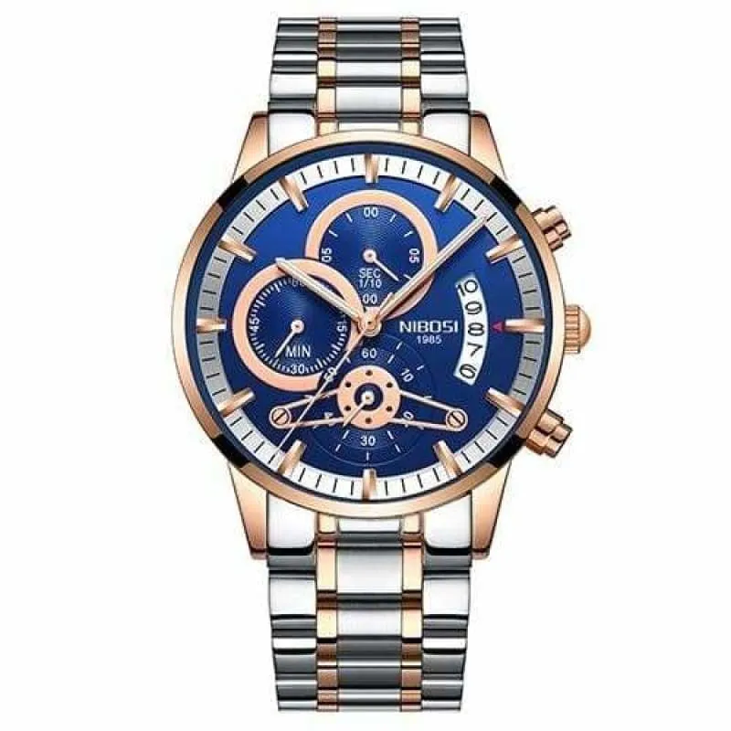 Gold Watches Black Luxury Sports