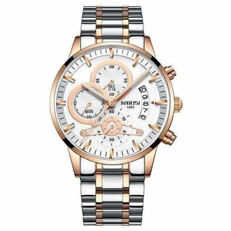 Gold Watches Black Luxury Sports
