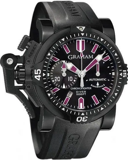 Graham Chronofighter Oversize Diver Deep Purple D