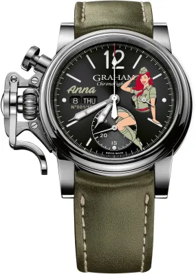 Graham Watch Chronofighter Vintage Nose Art Anna Limited Edition