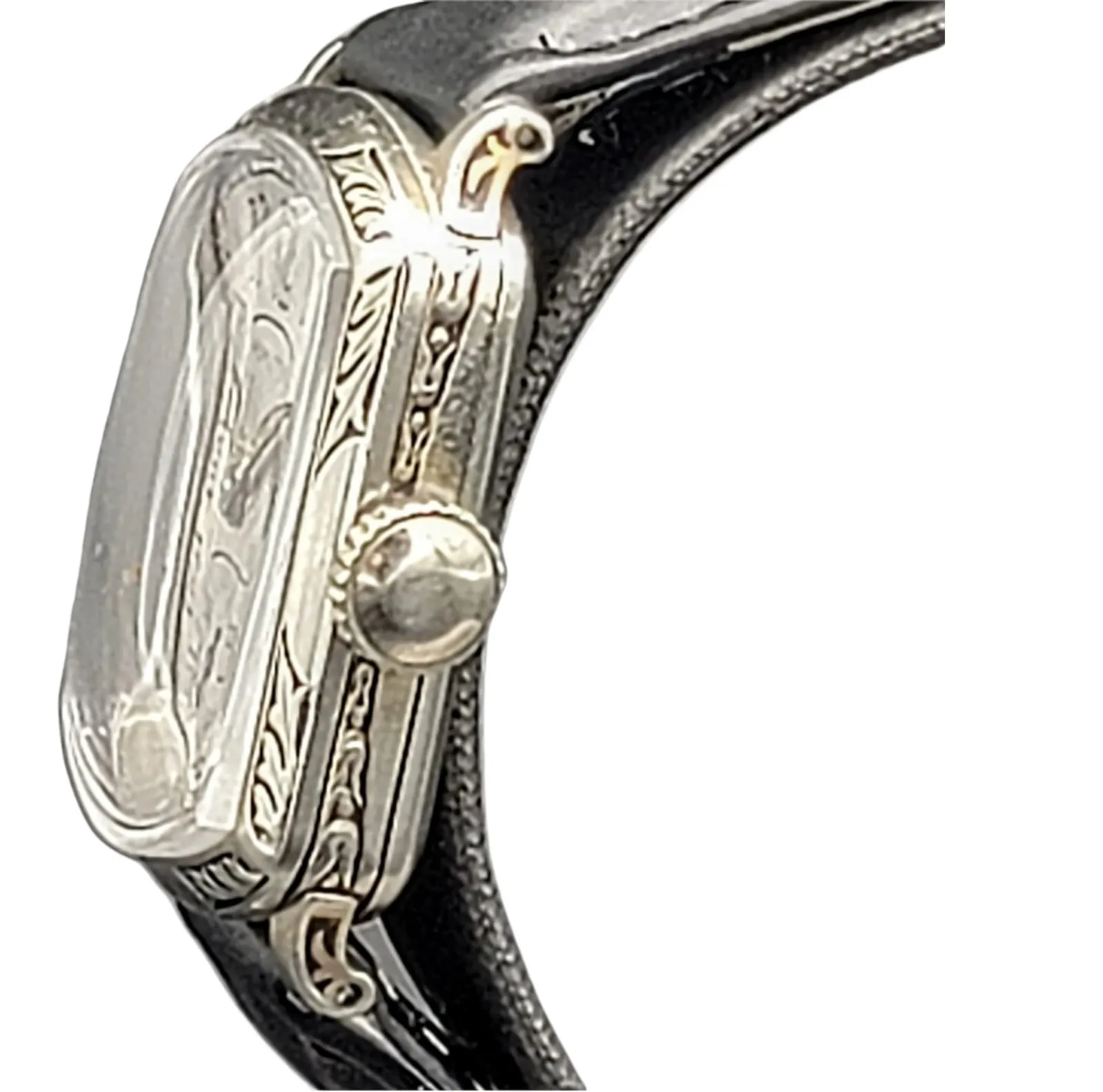 HAMILTON 1928 Tonneau Engraved Watch Grade 987