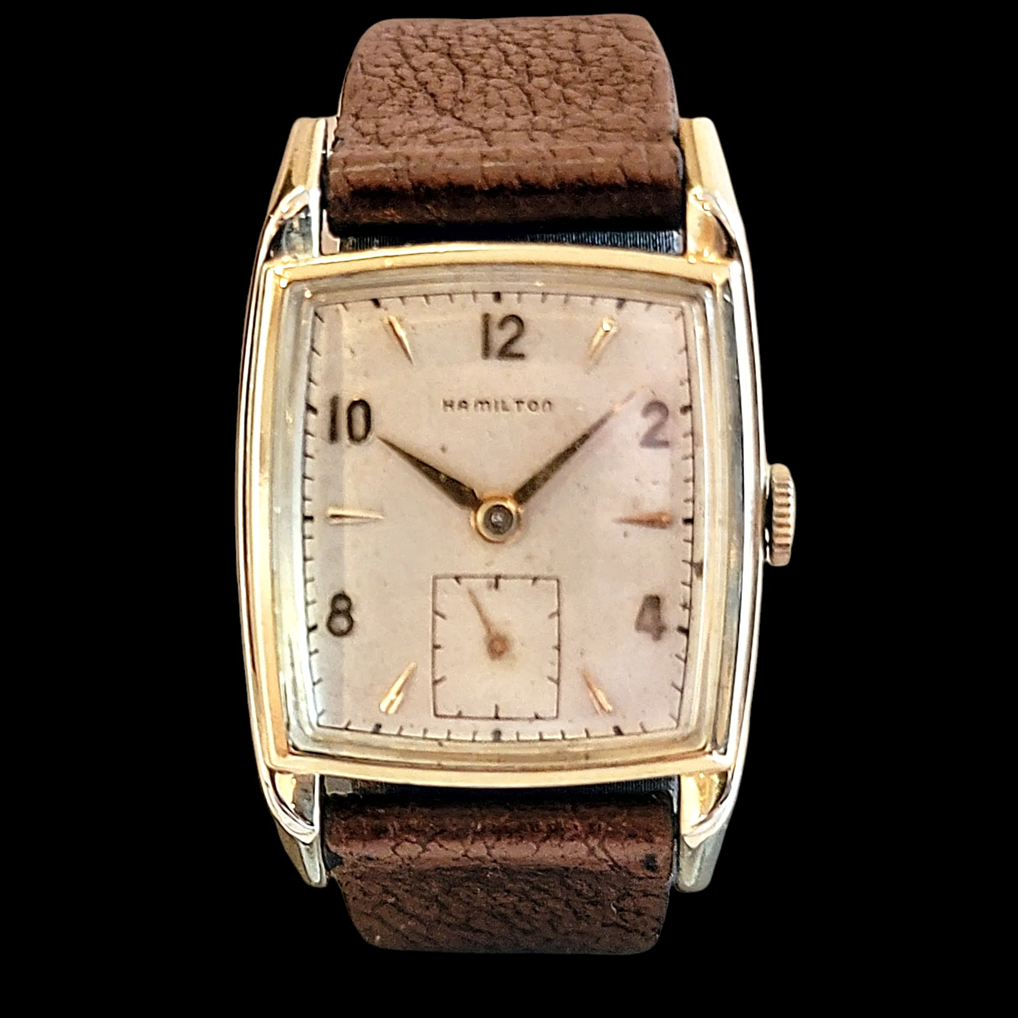 HAMILTON 1950 Dunham Watch 17 Jewels Grade 747 U.S.A. Made