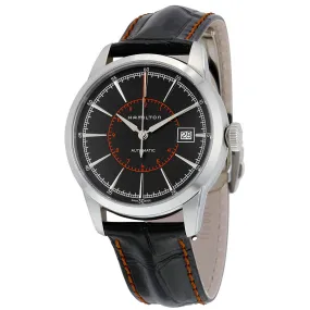 Hamilton Railroad Automatic Black Dial Men's Watch H40555731